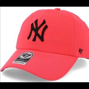 New York Yankees Neon Clean Up Adjustable